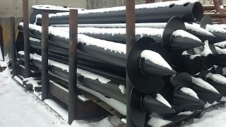 Винтовые сваи диаметром 73 мм Новодвинске цена от 1348 руб.